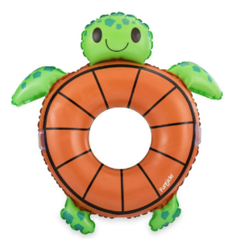 Salvavidas Animales Marinos Inflables Para Alberca Color Tortuga