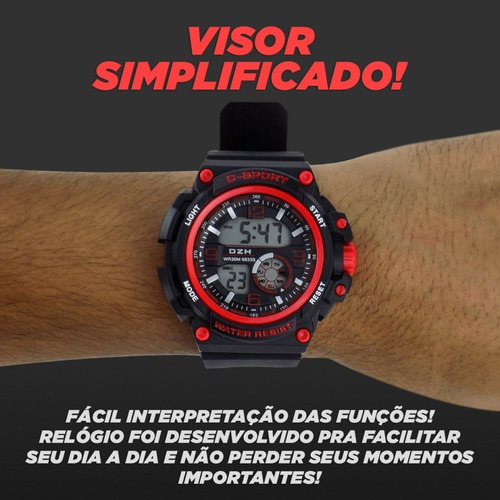 Kit 5 Relogio Masculino Prova D´água Revenda Atacado Nf
