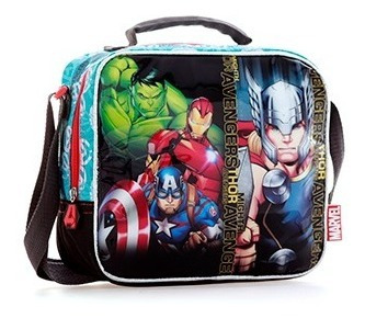 Lonchera Escolar Para Niño, Avengers, Original Marvel