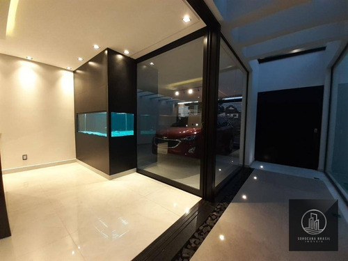 Imagem 14 de 30 de Sobrado Com 4 Dormitórios À Venda, 390 M² Por R$ 3.000.000,00 - Condomínio Residencial Giverny - Sorocaba/sp - So0256