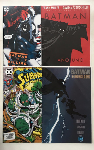 Batman/superman 4 Cómics Conmemorativos Ed. Televisa Lote