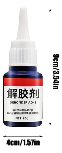 Removedor De Adhesivo De 20 Ml, Removedor De Pegamento, Agen
