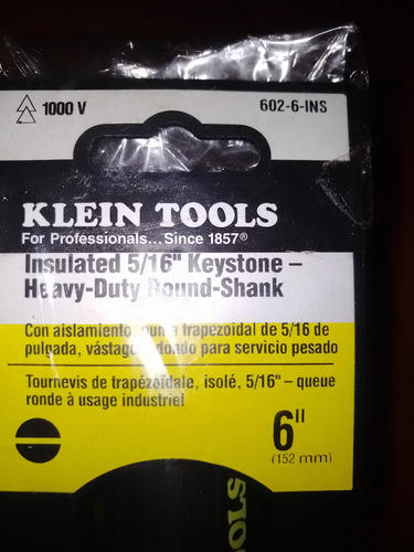 Destornillador Usa Klein Tools 602.6-ins