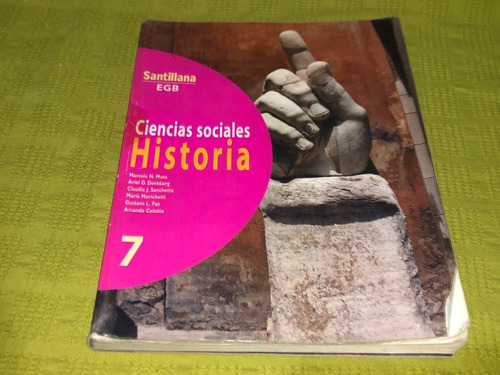 Ciencias Sociales Historia 7 Egb - Santillana