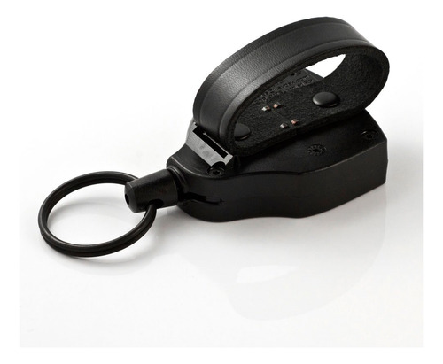 Llavero Retráctil Key-bak Super48 Con Bloqueo, Negro