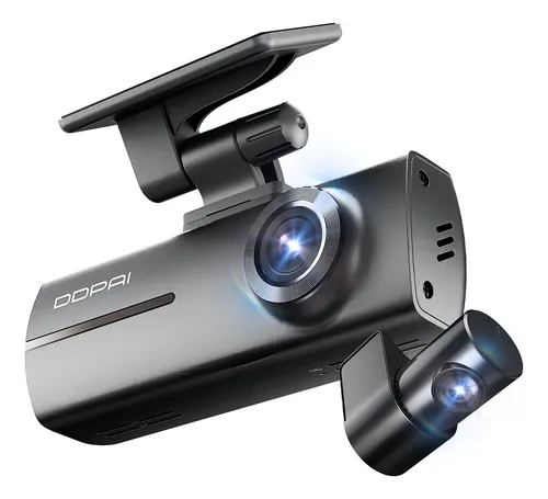 DDPAI N1 Câmera Veicular Dupla 1296P + 1080P com Wi-Fi Câmera par...