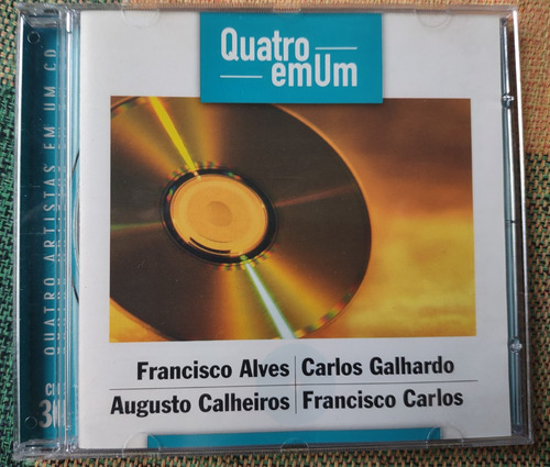 Cd Quatro Em Um Francisco Alves - Carlos Galhardo - Augusto 