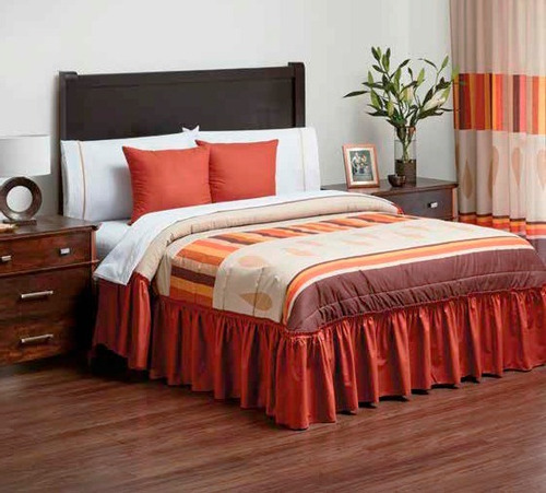 Edre Colcha Para Cama King Size Bilbao Cafe Color Único