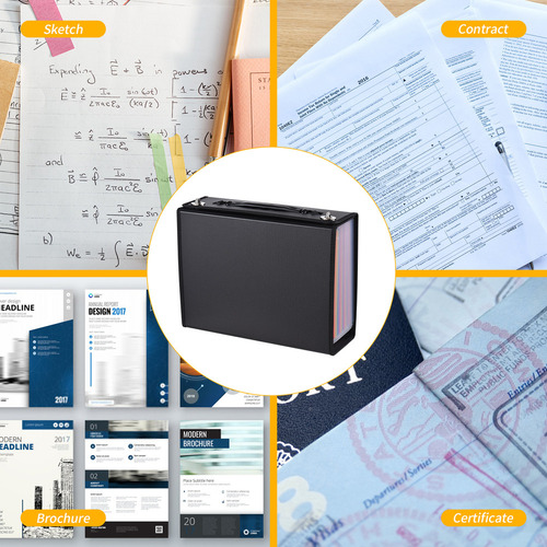 Funda Organizadora Folders Acordian Para Documentos, Tamañoy