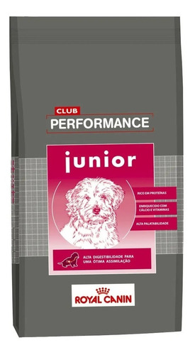 Royal Canin Club Performance Junior 15 Kg Con Pouch Premium