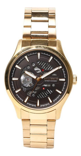 Relógio Automático Masculino Chilli Beans Metal Dourado Re.m
