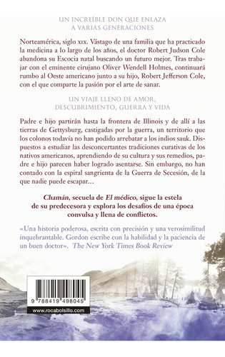 Chaman (ed. 2023), De Gordon, Noah., Vol. 1. Editorial Roca Bolsillo, Tapa Blanda, Edición 1 En Castellano, 2023