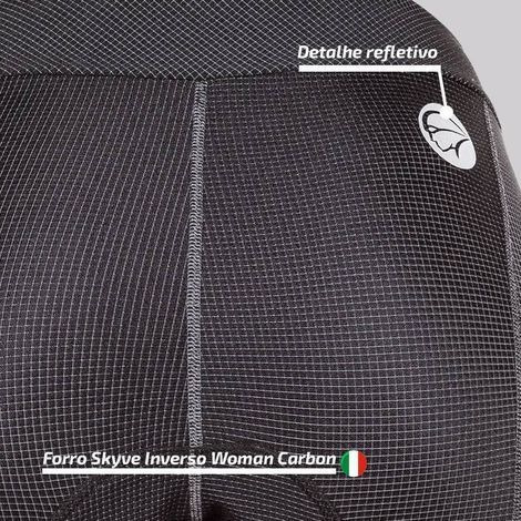 Imagem 6 de 10 de Bermuda Feminina Ciclismo Mauro Ribeiro Carbon + Camelbak
