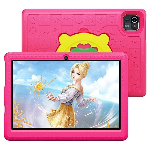 Tablet Niños De 10  Android 12, Cámara Dual, 2 Gb De ...