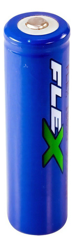 Bateria Recarreg Flex Lanterna Tática 3.7v 3800ma Fx-l18650