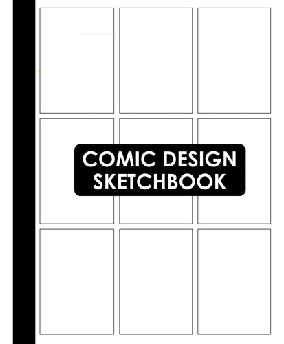 Libro: Cuaderno De Bocetos De Diseño De Cómics: Diseño De Có