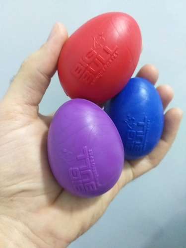 Ovo Brinquedo De Cachorro Borracha Pula Pula Resistente 3uni