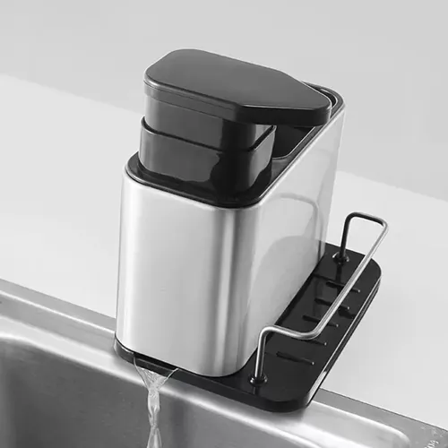 Dispensador De Jabón Y Organizador De Cocina Escurridor