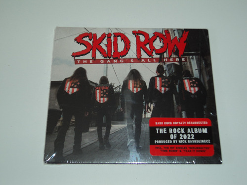 Skid Row The Gang's  All Here Cd Made In Usa