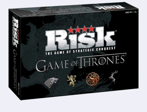 Jogo De Tabuleiro Risk Game Of Thrones Inglês Novo Aberto 