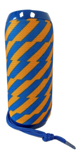 Parlante Bluetooth Portatil Usb Inalambrico Naranja/azul