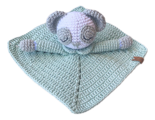 Manta De Apego - Ositos Y Gatito (tejido A Crochet)