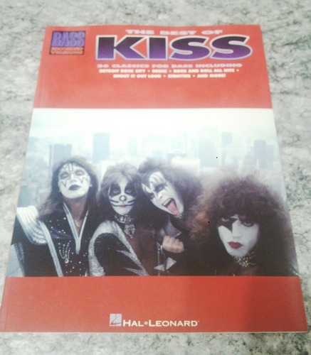 Kiss : The Best Of (tab-bass) Hal Leonard - Gene Simmons