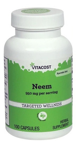 Neem 950 Mg Por Porción  100 Cápsulas