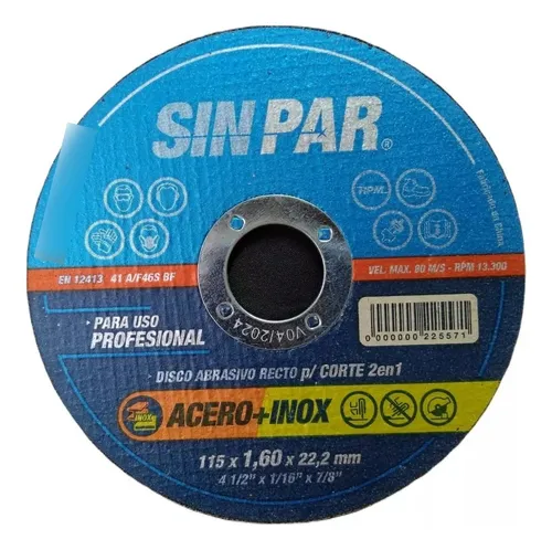 comprar Discos Sin Par Corte Metal Amoladora 115 X 1,6 10 Unidades  comprar Discos Sin Par Corte Metal Amoladora 115 X 1,6 10 Unidades