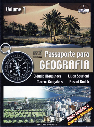 Livro Passaporte Para Geografia, Volume 1, De 5ª A 8ª Série, Livro Do Professor, Cláudia Magalhães