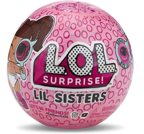 L.o.l Surprise! Lil Sisters Ball - Bola De La Serie Espía Ey