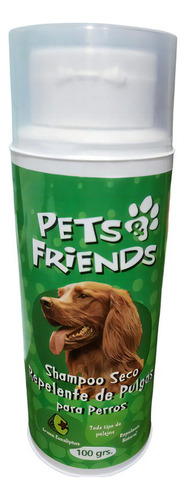 Shampoo Seco Repelente De Pulgas Para Perros - Pets Friends