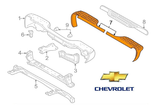 Gomas Posapie Parach Trasero Silverado Cheyenne 99/06 75