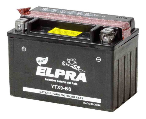Bateria Elpra Ytx9-bs Acido Incluido C/caja