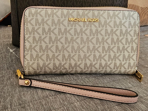 Billetera Mk Jet Set Travel Nueva
