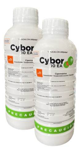 Cybor 10 Ea Cipermetrina 2 Piezas P/control De Plagas