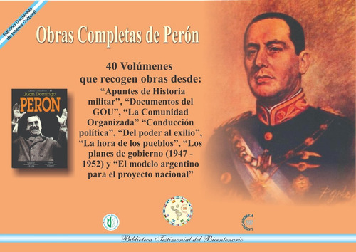 Juan Domingo Perón - Obras Completas - Ed. Docencia