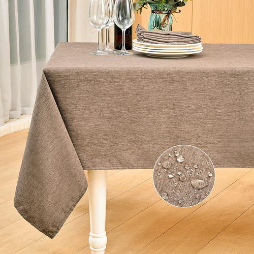 Mantel Rectangular Antiarrugas Y A Prueba De Derrames