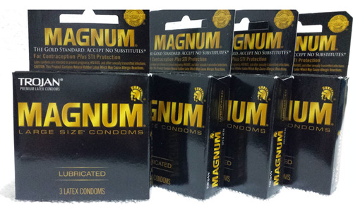 Trojan Magnum Xl Preservativos 12 Cajas