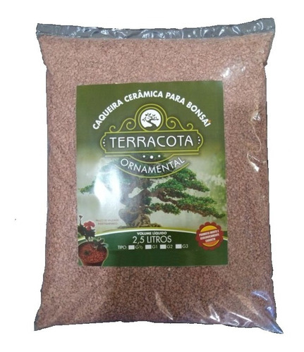 Caqueira Cerâmica Para Bonsai 2,5 Litros (6 A 9 Mm)