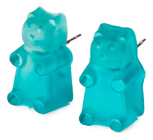 Aros Diseño Gummy Bear Acua Cian Zameta By Lina