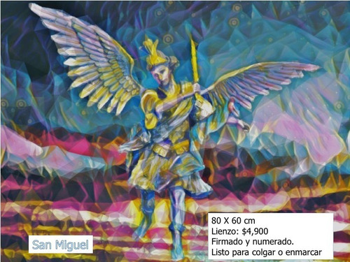 Cuadro Original Artista Mexicano Upi San Miguel