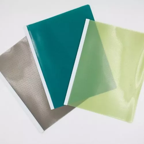 Carpeta plástica carta con bisel x 5 unidades de colores