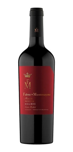 Vino Fabre Montmayou Terruño Reserva Malbec X750cc