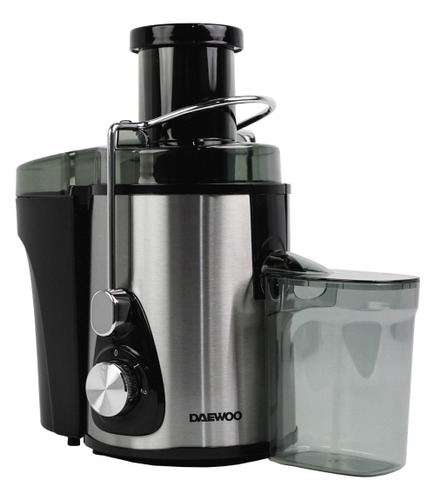 Extractor De Jugo Daewoo 750w Acero Inoxidable Color Negro