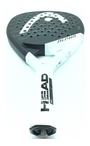 Raqueta De Pádel Head Graphene 360 + Alpha Pro 2021 Color Negro Y Blanco Negro/blanco