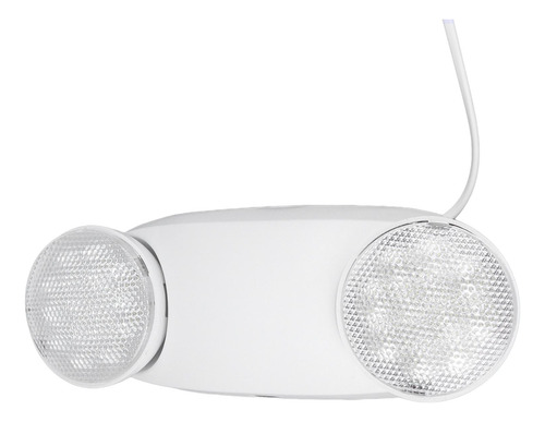 Luminária Comercial De 2 Lâmpadas Led De Emergência 1800mah
