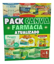 Comprar Pack Canva De Farmácia 59 Artes Digitais Editáveis + Bônus