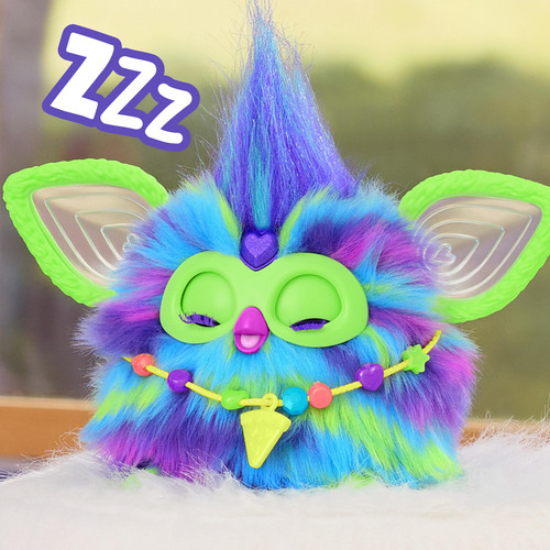 Furby Galaxy Edition Juguete Interactivo Que Brilla En La Os