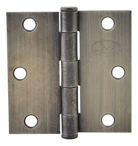 Bisagra Cuadrada Lat Ant 3.5  Lock (10pz)